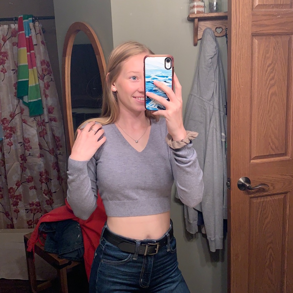 Cropped Brandy Melville Long Sleeve